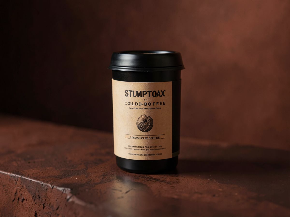 Stumptown cold-brew coffee product photography